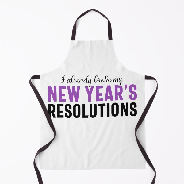 Item preview, I Already Broke My New Year's Resolutions - Funny New Year 2024, Broken Resolutions (Dark Design) designed and sold by Spiprinto.