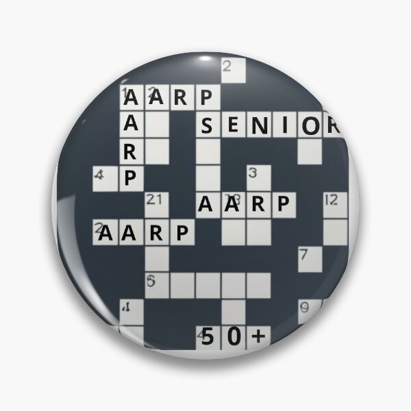 Item preview, AARP Senior hobby Crossword  designed and sold by CrissBOOM.