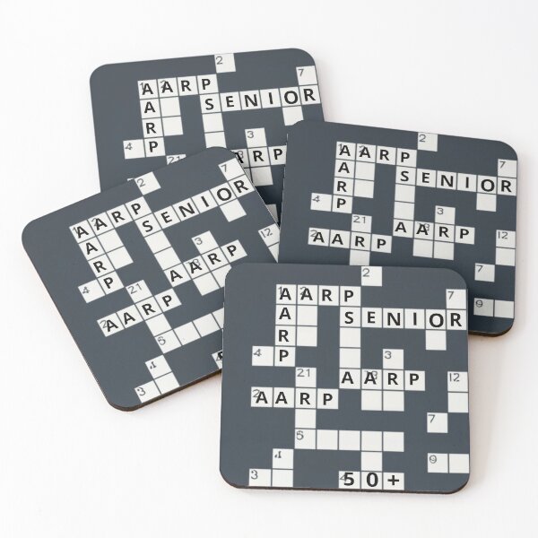 Item preview, AARP Senior hobby Crossword  designed and sold by CrissBOOM.