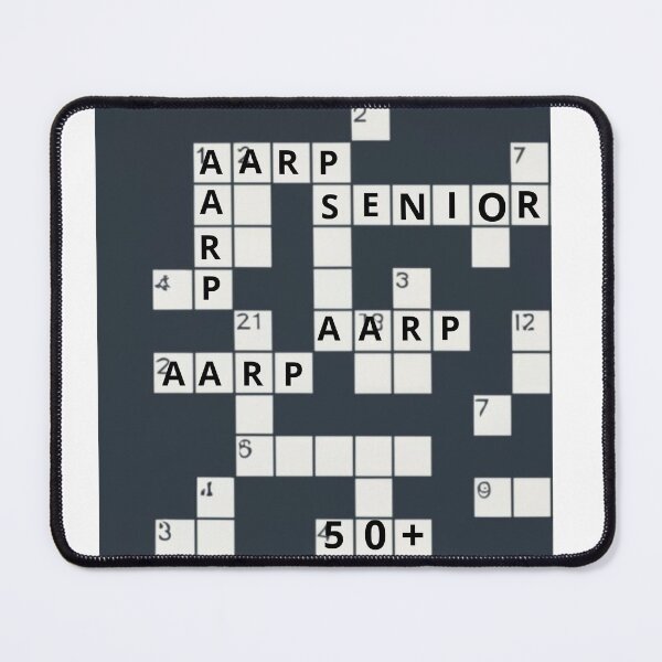 Item preview, AARP Senior hobby Crossword  designed and sold by CrissBOOM.