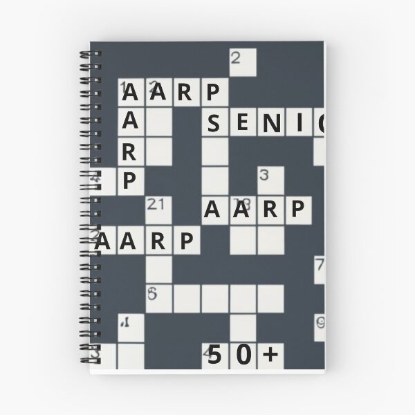 Item preview, AARP Senior hobby Crossword  designed and sold by CrissBOOM.