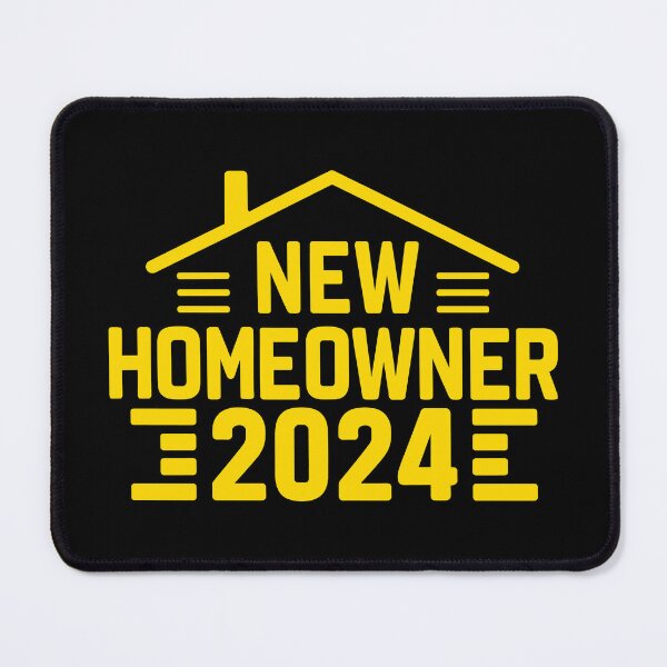 Item preview, New Homeowner 2024 yellow designed and sold by EmeraldeaArt.