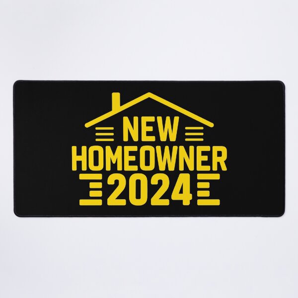 Item preview, New Homeowner 2024 yellow designed and sold by EmeraldeaArt.
