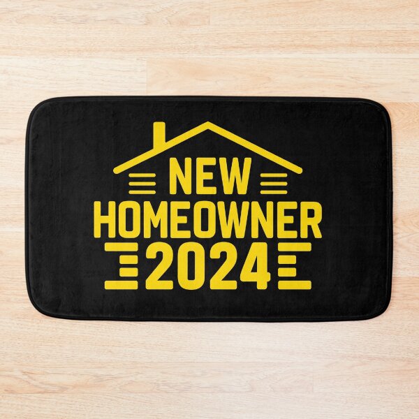 Item preview, New Homeowner 2024 yellow designed and sold by EmeraldeaArt.