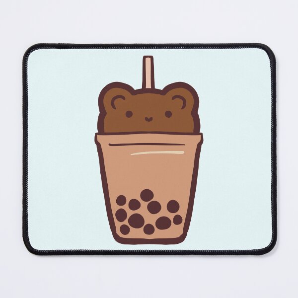 Item preview, boba bear illustration designed and sold by Mayarart.