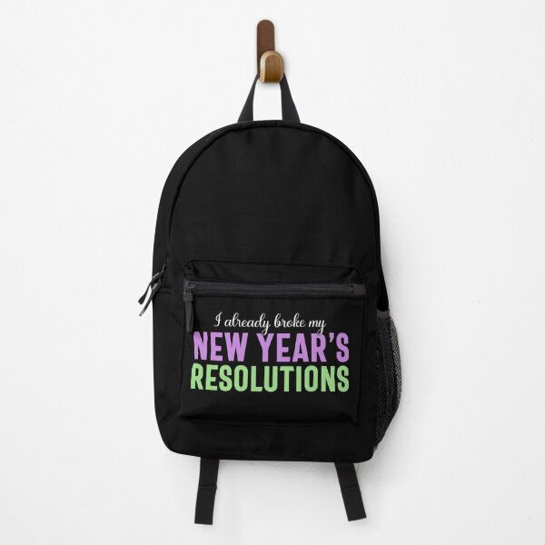 Item preview, I Already Broke My New Year's Resolutions - Funny New Year 2024, Broken Resolutions (Light Design) designed and sold by Spiprinto.