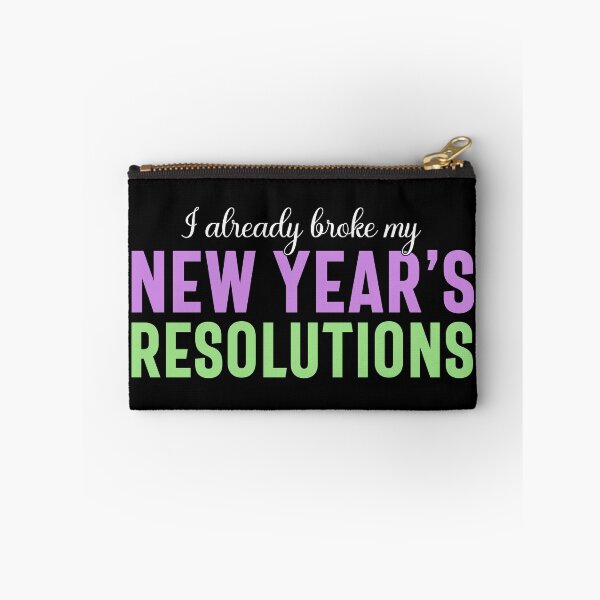 Item preview, I Already Broke My New Year's Resolutions - Funny New Year 2024, Broken Resolutions (Light Design) designed and sold by Spiprinto.
