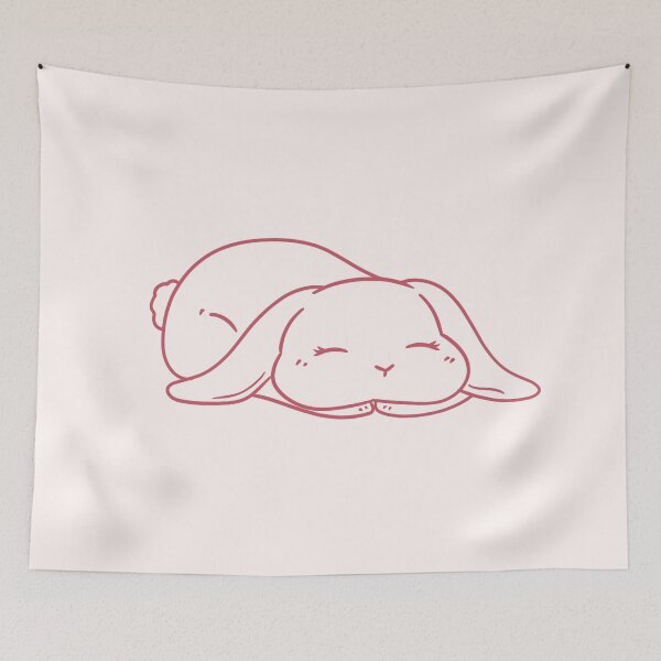 Item preview, Sleepy Bailey Line Art | Bunniesmee Wedding Edition T-Shirt designed and sold by bunniesmee.