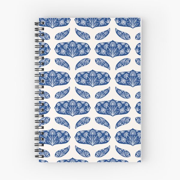 Aperçu de l'œuvre Motif de lys de Chine bleu créée et vendue par lsb-ooks.