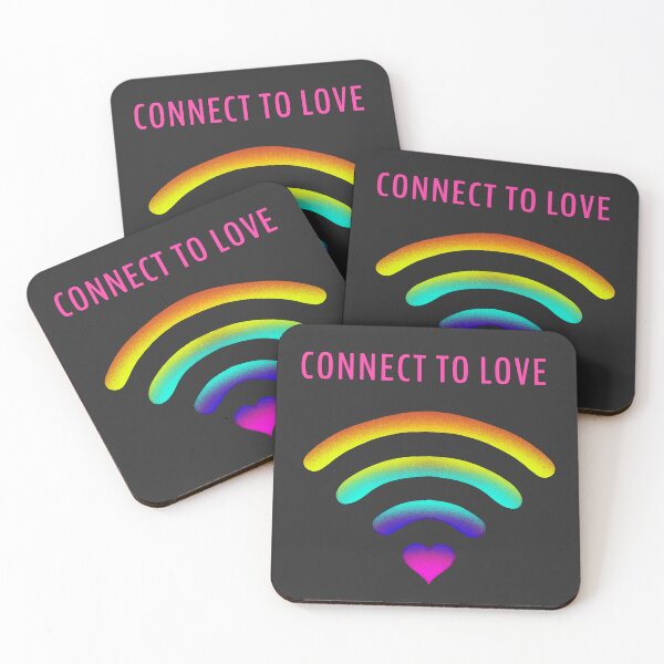 Item preview, connect to love. positive quotes, cool gif designed and sold by La Loca.