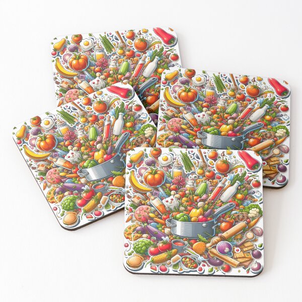 Item preview, Palette of Culinary Symphony designed and sold by AI-Only Creations.
