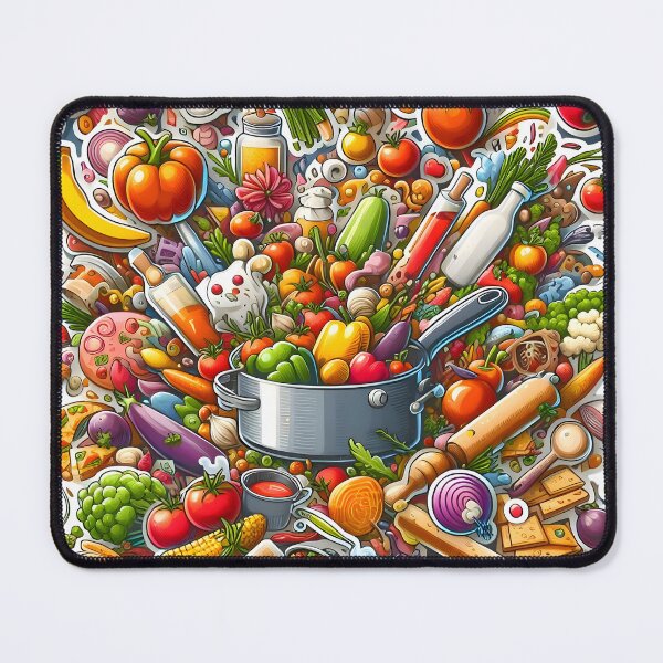 Item preview, Palette of Culinary Symphony designed and sold by AI-Only Creations.