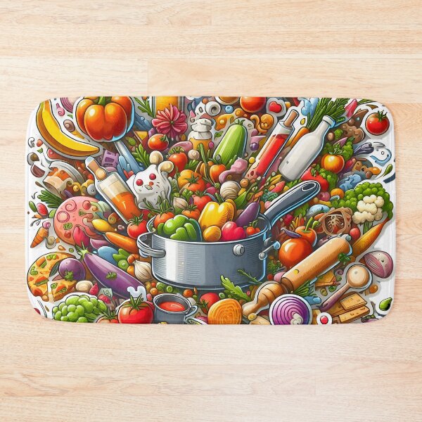 Item preview, Palette of Culinary Symphony designed and sold by AI-Only Creations.