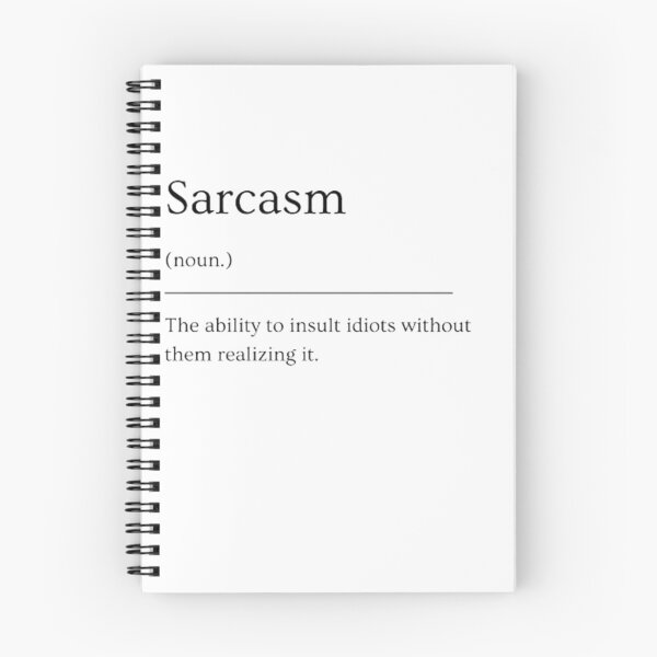 Item preview, Sarcasm Funny Dictionary Definition  designed and sold by ED-TDesigns.