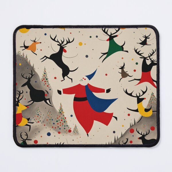 Item preview, Levitating Santa and the Reindeer  designed and sold by Owl-o-the-wisp.