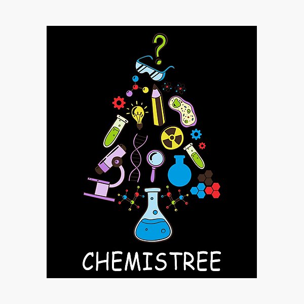 Item preview,  Oh Chemistree Funny Science Christmas designed and sold by Blok45.
