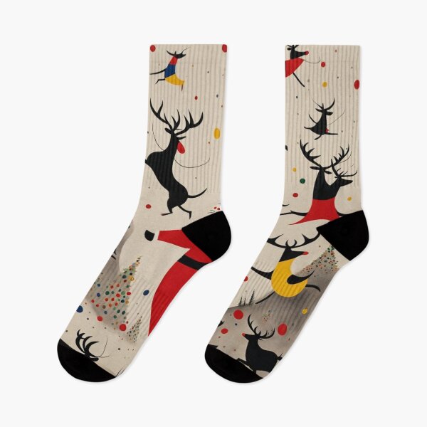 Item preview, Levitating Santa and the Reindeer  designed and sold by Owl-o-the-wisp.