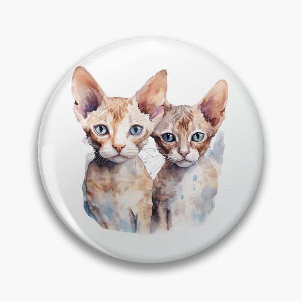 Item preview, Devon Rex cat  // Devon Rex cat cute design // Devon Rex cat mats, Devon Rex cat pet bandanas, Devon Rex cat cute Poster designed and sold by SMARTKIT  DESIGNAGENCY.