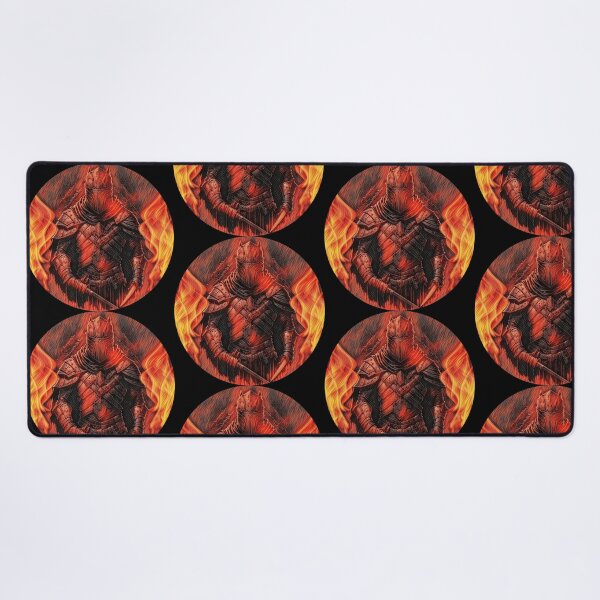 Item preview, A Fiery Knight Print - Dark Background designed and sold by TGAL2.