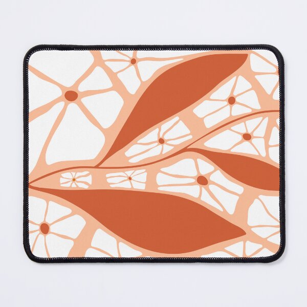 Item preview, Peach Fuzz Flowers and Leaves designed and sold by dreamprint.