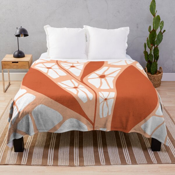 Item preview, Peach Fuzz Flowers and Leaves designed and sold by dreamprint.