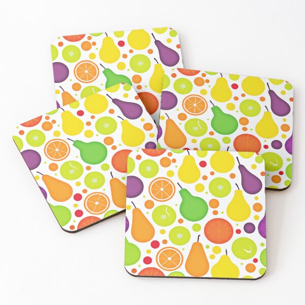 Item preview, Colorful Fruitful Vibrance Pattern Art designed and sold by Health And Fitness Posts e-Store.