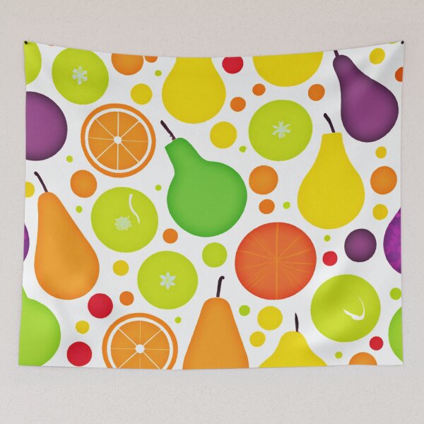 Item preview, Colorful Fruitful Vibrance Pattern Art designed and sold by Health And Fitness Posts e-Store.