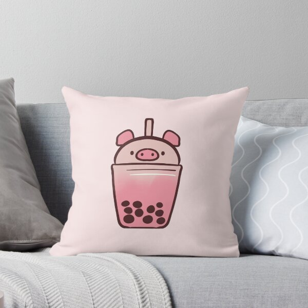 Item preview, Boba pig illustration  designed and sold by Mayarart.