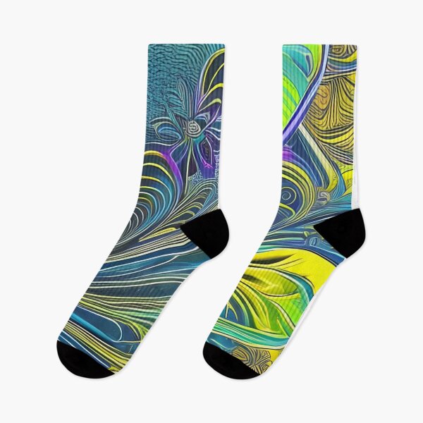 Item preview, Abstract of Fractal Feathers and Flowers designed and sold by Bright-Moonrise.