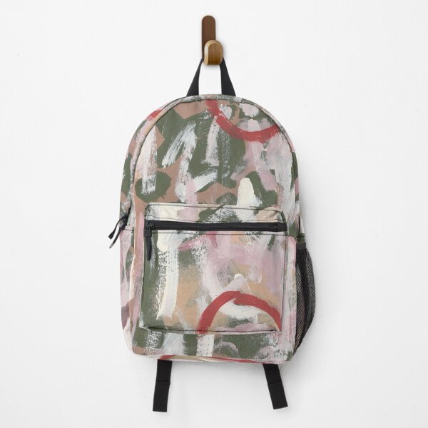 Item preview, "Indecisive - This or That" - Abstract Pink Green White Orange Red designed and sold by pngrktes-art.