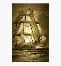 Her Majesty's Ship Bacchante 1876 Photographic Print