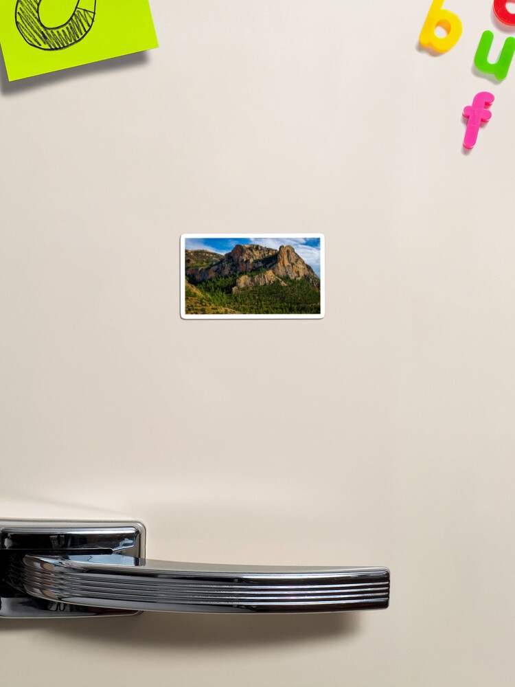 Thumbnail 1 of 3, Magnet, Cabezon del Oro mountain ridge designed and sold by RalphGoldsmith.