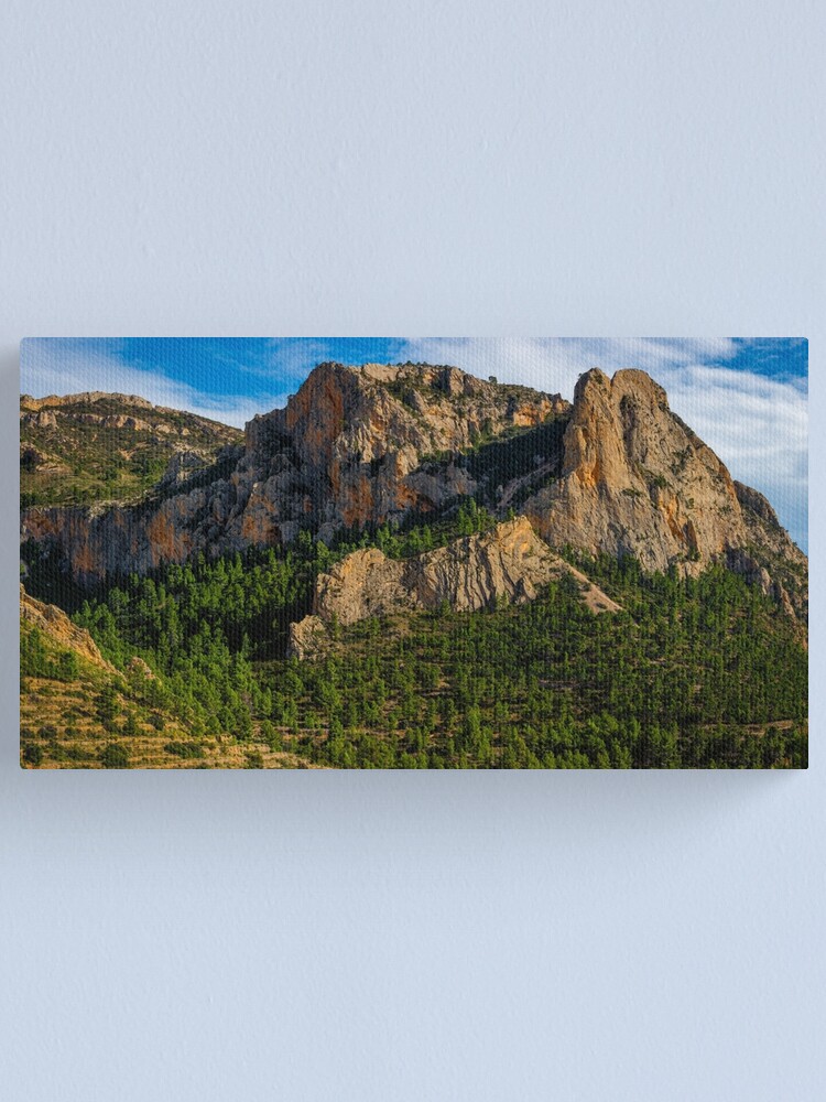 Thumbnail 1 of 3, Canvas Print, Cabezon del Oro mountain ridge designed and sold by RalphGoldsmith.