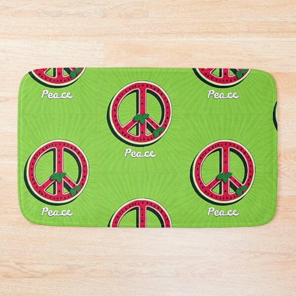 Item preview, Peace and Watermelon Mint: Ceasefire Art Calls for Peace in Gaza #Ceasefire #Gaza designed and sold by Earth Nature Creations.