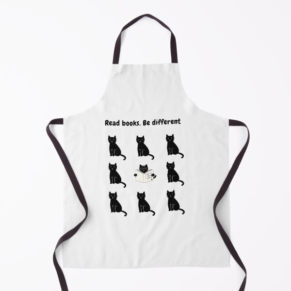 Item preview, CAT READING BOOKS FOR CAT LOVERS designed and sold by The Bookworm Store.