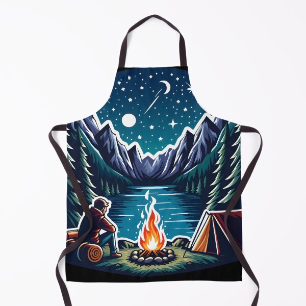 Item preview, Lakeside Nights: Adventure's Gentle Embrace designed and sold by AI-Only Creations.