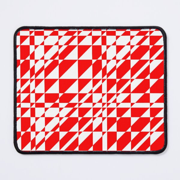 Item preview, Red Crazy Geometric designed and sold by Susan Woolley.