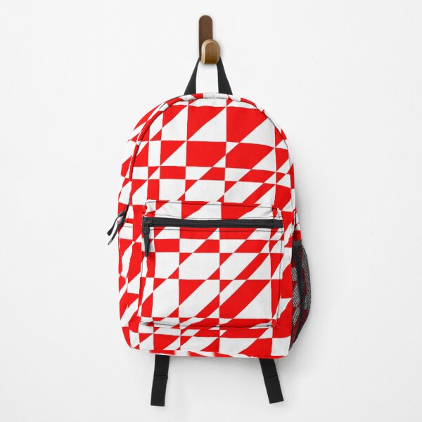 Item preview, Red Crazy Geometric designed and sold by Susan Woolley.