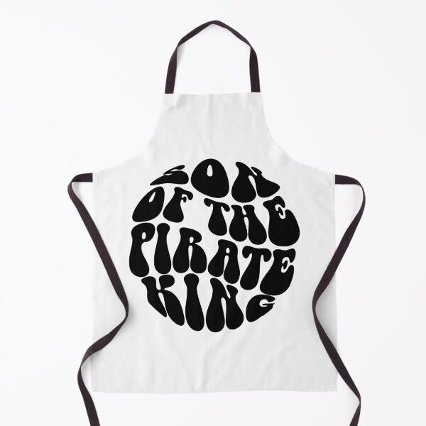 Item preview, Son of the Pirate King Text Monochrome White designed and sold by Meepuruproject.