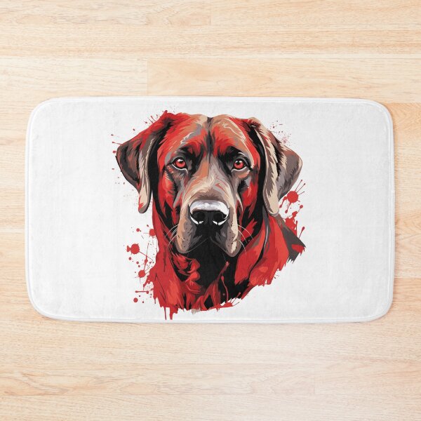 Item preview, Cute watercolor red labrador dog designed and sold by HappyStickBike.