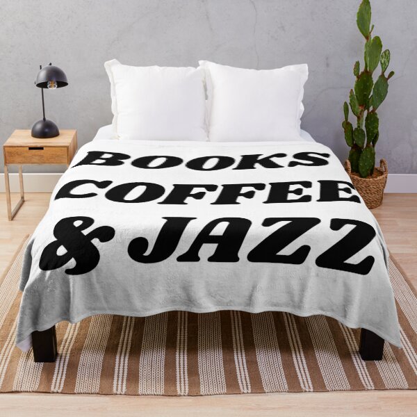 Item preview, Books coffee and Jazz designed and sold by Inspirationmotivation.
