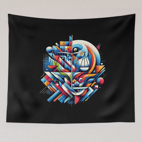 Item preview, Thought Symmetry: A Visual Abstraction , abstract philosophy  designed and sold by ChromaticBlend.