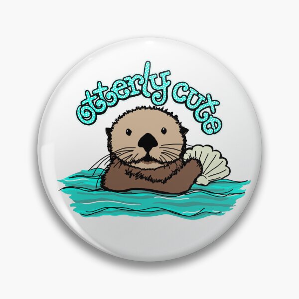 Item preview, Otterly Cute - Adorable Otter designed and sold by ScribbL-ScrabbL.