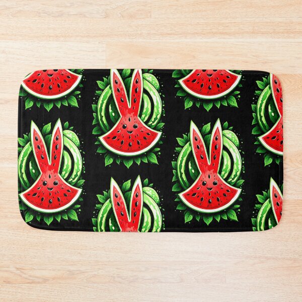 Item preview, Peace and Watermelon Bunny: Ceasefire Art Calls for Peace in Gaza #Ceasefire #Gaza designed and sold by Earth Nature Creations.
