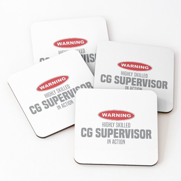 Item preview, Highly Skilled CG Supervisor in Action designed and sold by NermilioDesigns.