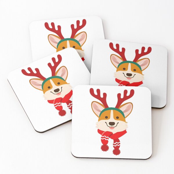 Item preview, A Furry Santa Paws Spreads Canine Christmas Joy designed and sold by Ink Bloom Studio ⭐⭐⭐⭐⭐.