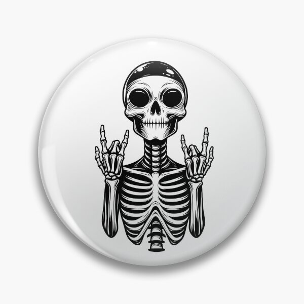Item preview, Rock On: Skeleton Horns Hands designed and sold by Be-Easy-Designs.