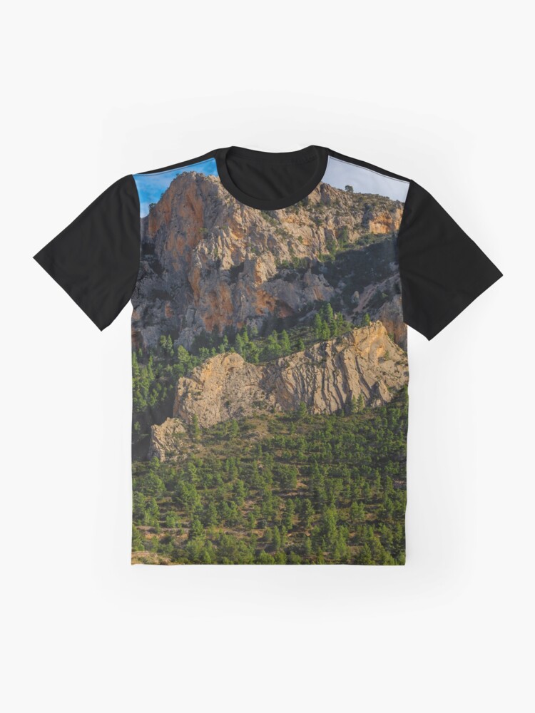 Thumbnail 4 of 5, Graphic T-Shirt, Cabezon del Oro mountain ridge designed and sold by RalphGoldsmith.