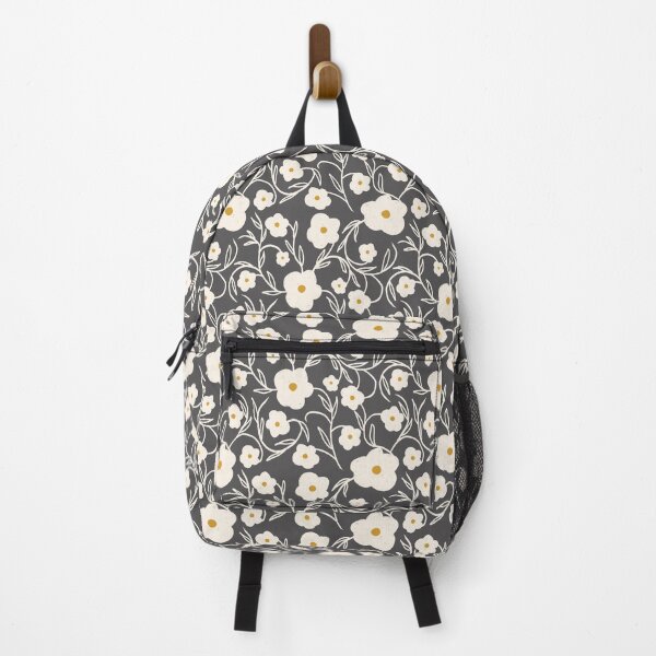 Artikelvorschau, Floriography Modern Floral Daisy Charcoal entworfen und verkauft von susycosta.