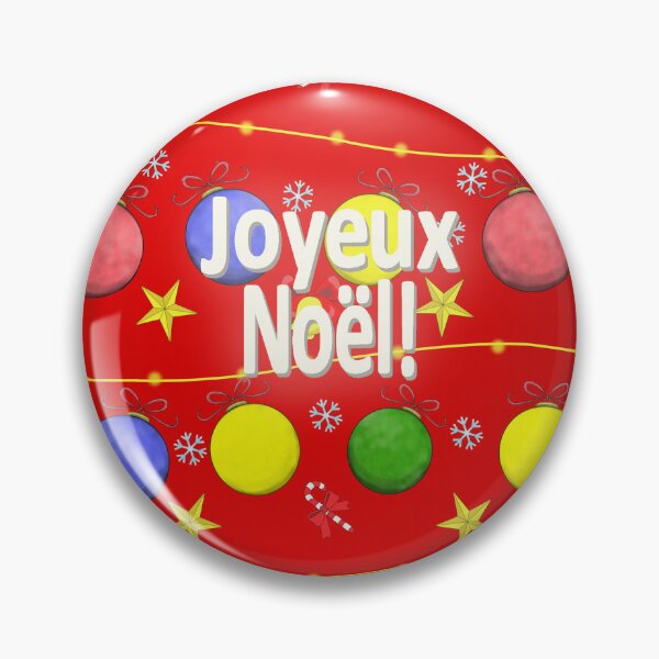 Item preview, joyeux noël boules designed and sold by ZiphGames.